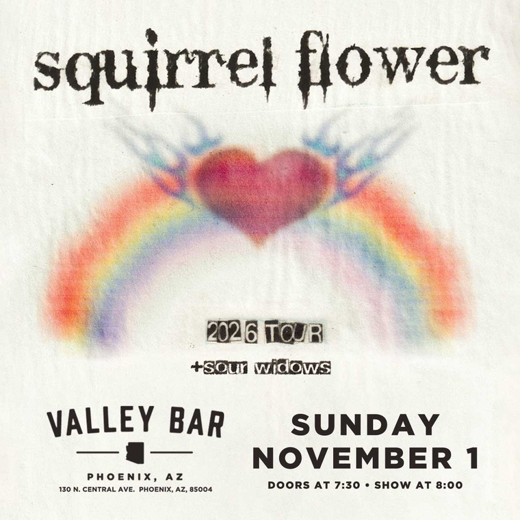Squirrel Flower flyer