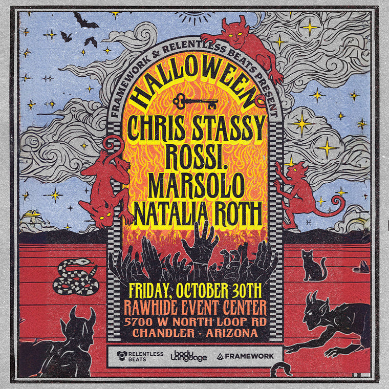 Chris Stassy Halloween flyer