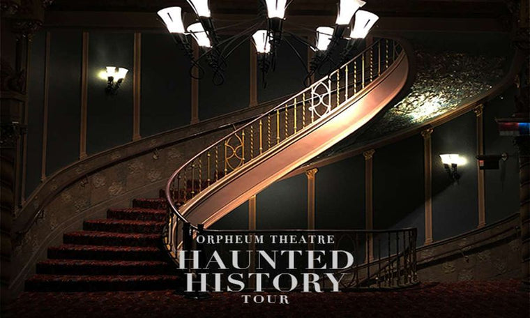 Orpheum Haunted History Tours 2026 flyer