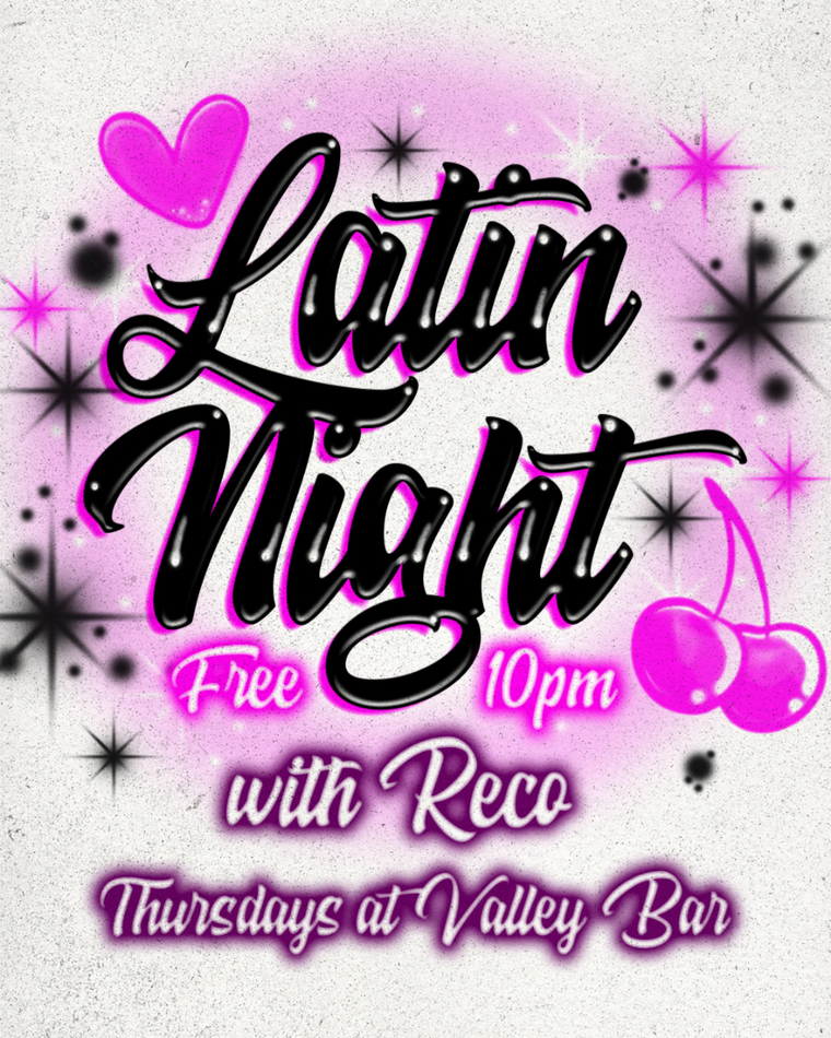 LATIN NIGHT WITH DJ RECO flyer
