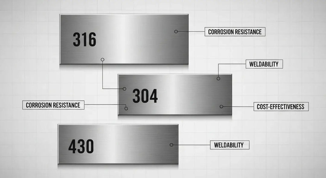 Stainless Steel Grades Explained