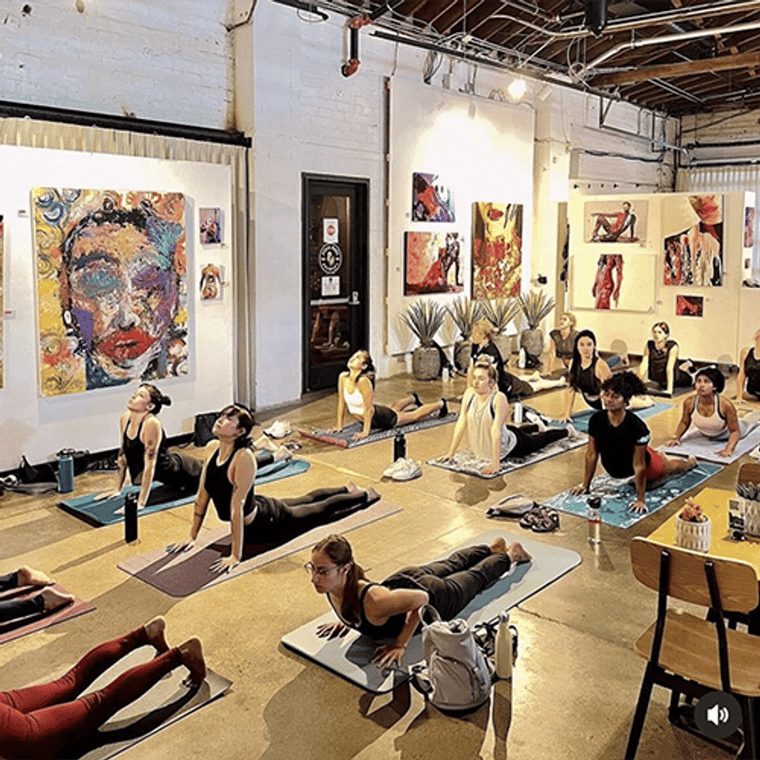 Sunday Yoga flyer