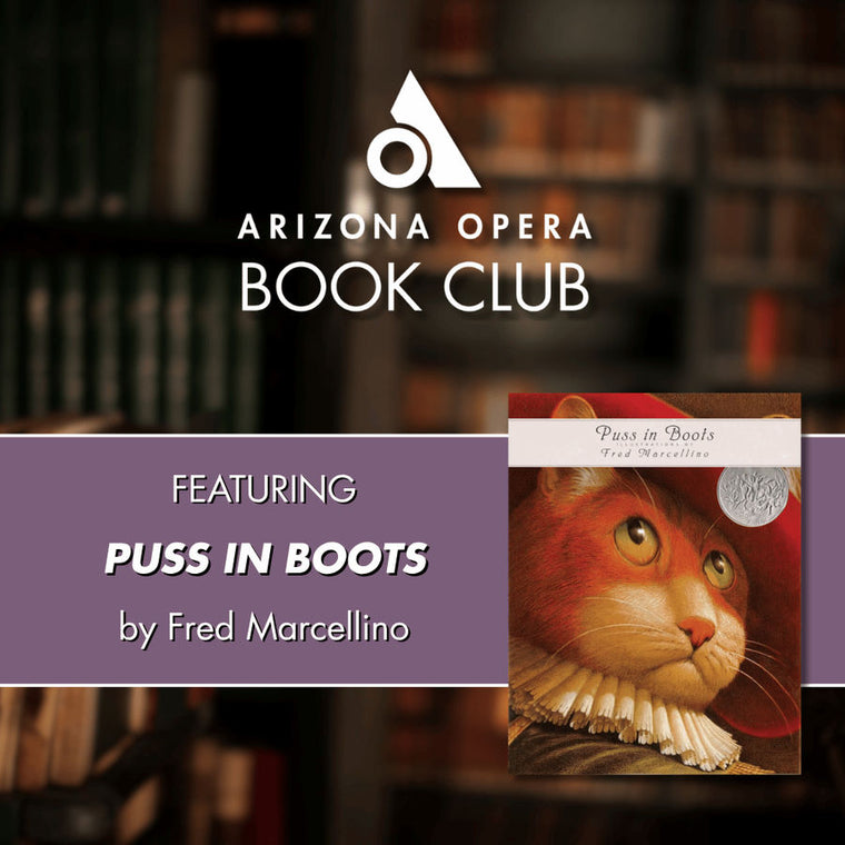 Book Club: Puss in Boots flyer