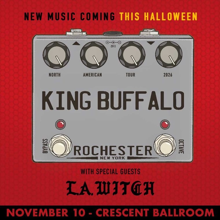 KING BUFFALO flyer