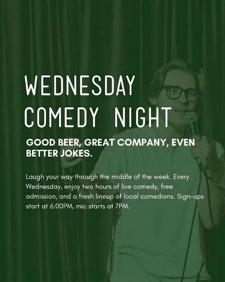 Wednesday Comedy Night flyer