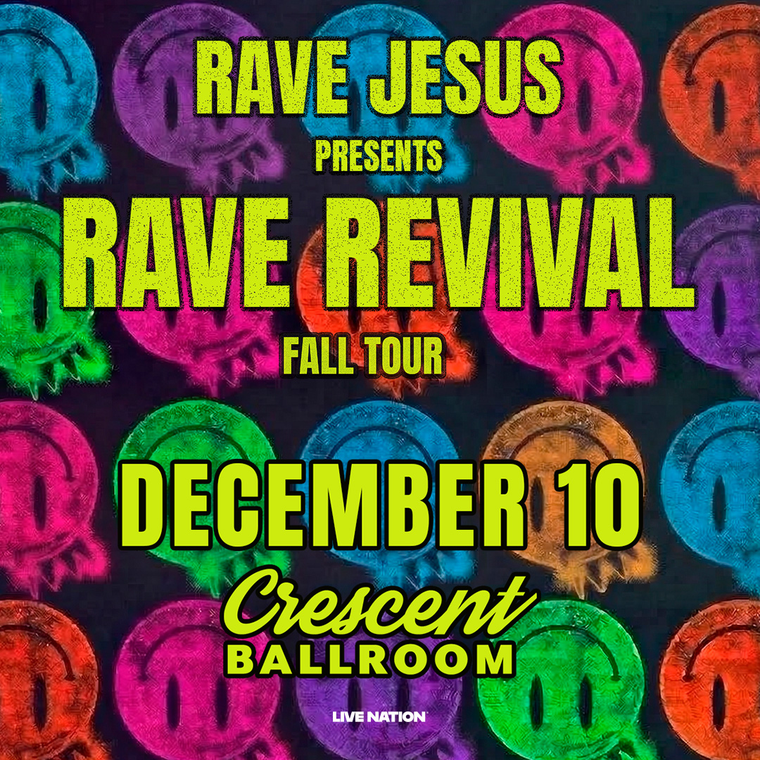 RAVE JESUS - RAVE REVIVAL FALL TOUR flyer