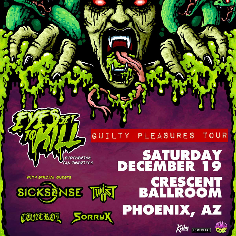 EYES SET TO KILL flyer