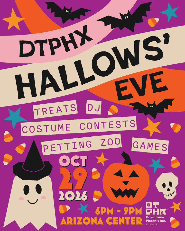 DTPHX Hallows' Eve flyer