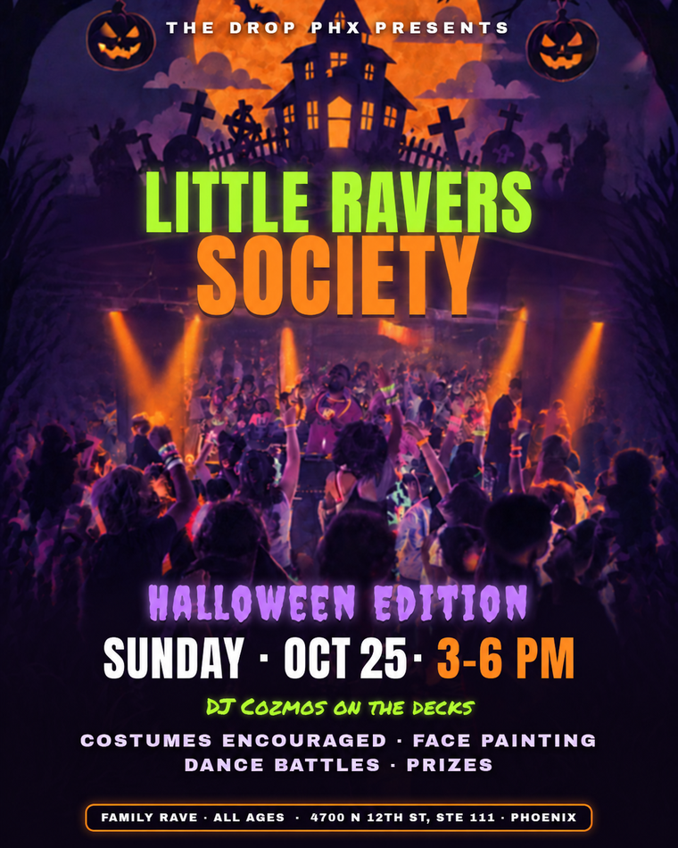 Little Ravers Society flyer
