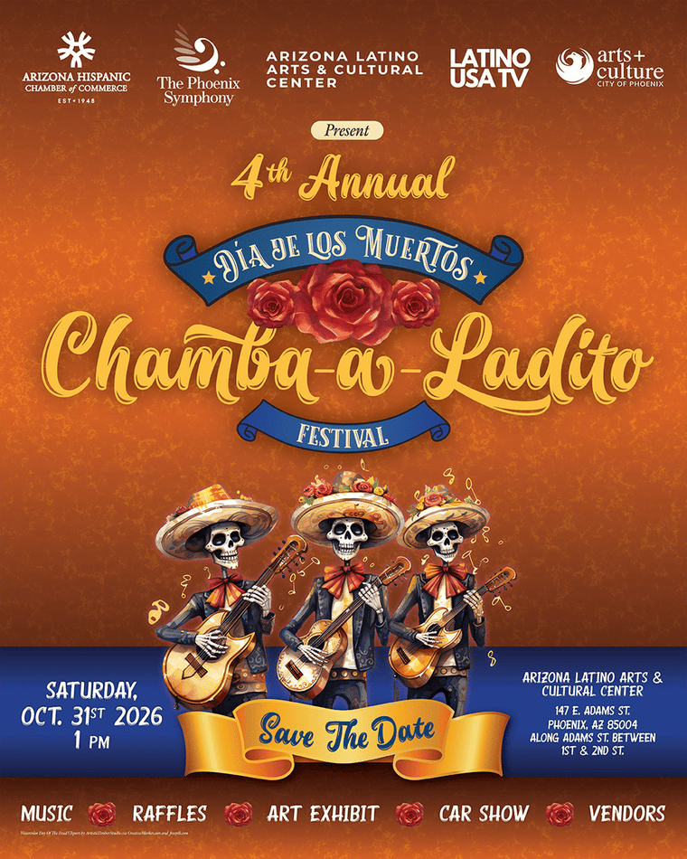 Día de los Muertos flyer