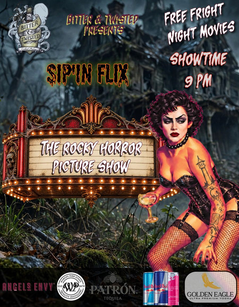 Sip n’ Flix - The Rocky Horror Picture Show flyer