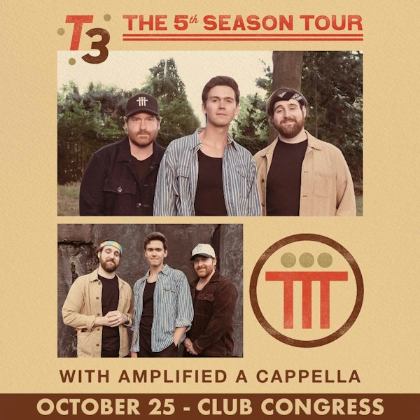 T.3: The Fifth Season Tour flyer